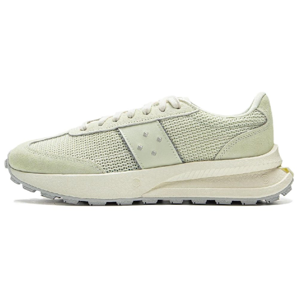 LiNing Lightweight Boat Abrasion Resistant Slip Resistant Low Top Casual Shoes Unisex Soft Aqua Green