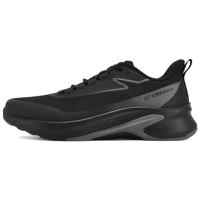 361° Peak Tooth Running Shoes Men's Low top Obsidian Black/Smoke Gray