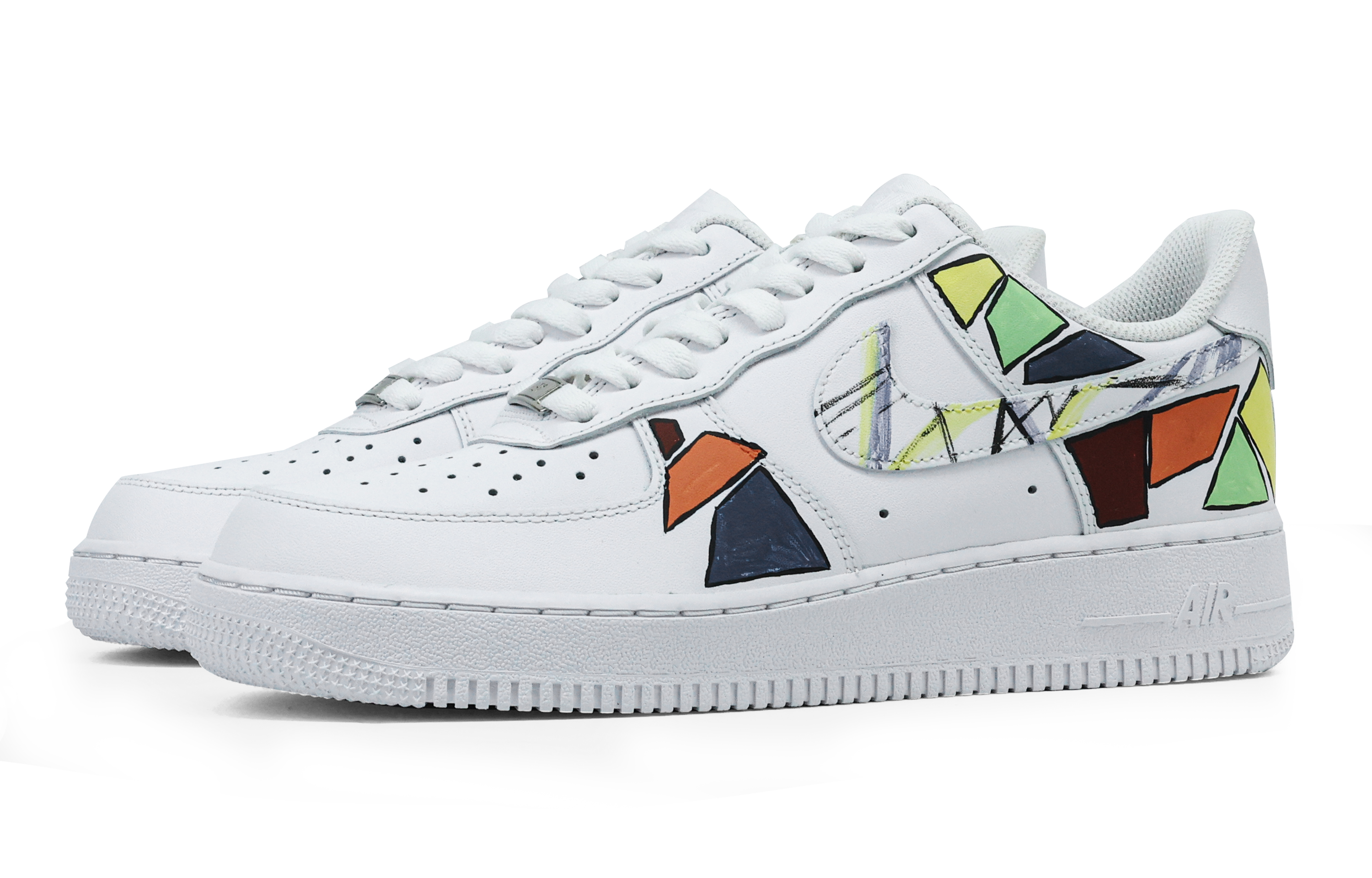 Nike Air Force 1 Low Top Skateboard Shoes Men's White купить в интернет-магазине Yoocart с быстрой доставкой по России.