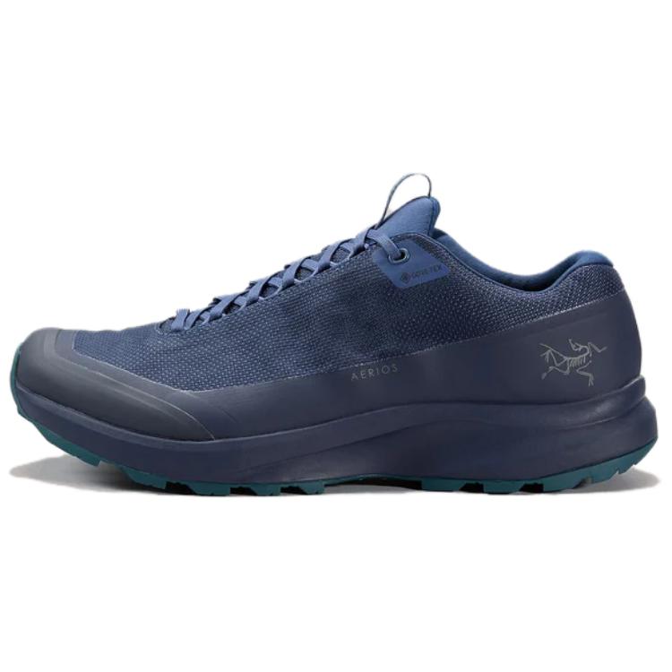 Arcteryx Aerios Slip-Resistant Water-Resistant Low-Top Running Shoes Unisex Blue