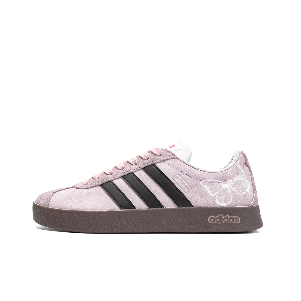Adidas Neo Vl Court Love Brain, Amber Low Top Skateboard Shoes Unisex Light Pink