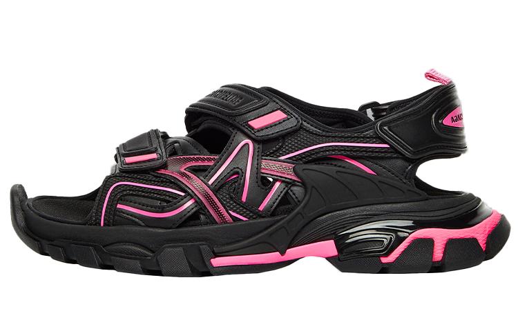 Balenciaga Track Sandal 'Black Pink' Women's