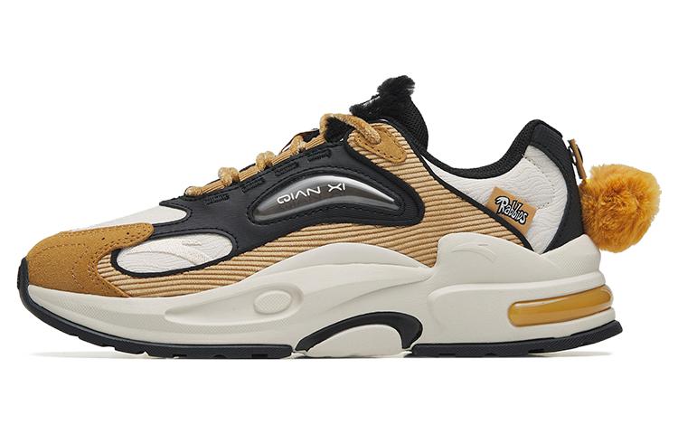 Anta Millennium 5.0 Cushioning Anti-Slip And Wear-Resistant Low-Top Sports Casual Shoes Women's Brown White