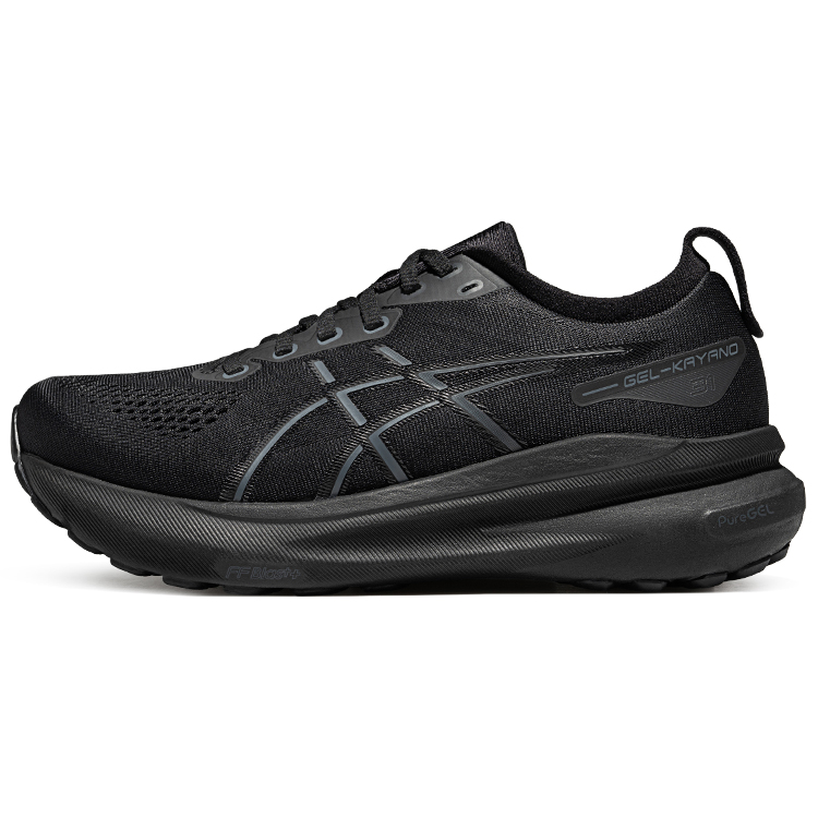 Asics Gel Kayano 31 Abrasion Resistant Low Top Running Shoes Women's Black