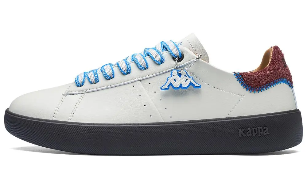 Kappa Back to Back Anti Slip Wear Resistant Low Top Skateboard Shoes Women's White Brown