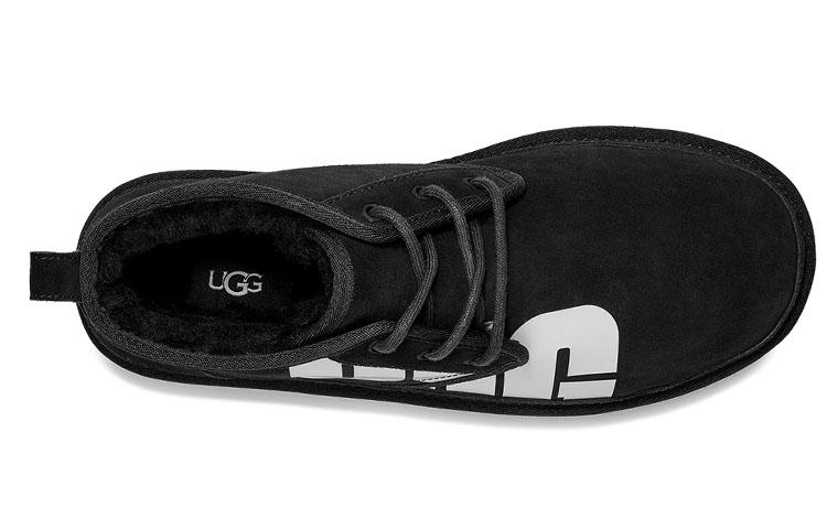 UGG Neumel Boot Chopd Black White
