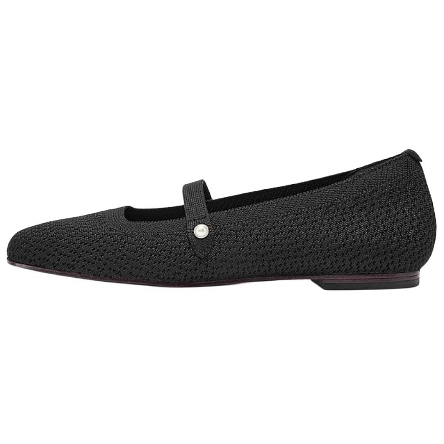 Skechers Chunky Heel Mary Jane Shoes Women's Black