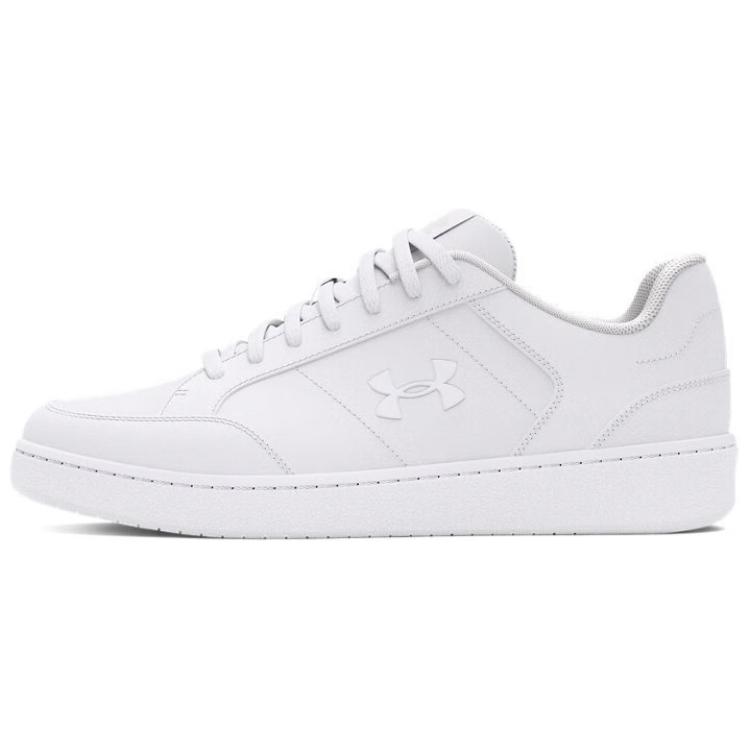 Under Armour Official Anti-Slip Wear-Resistant Low-Top Skateboard Shoes Women's White