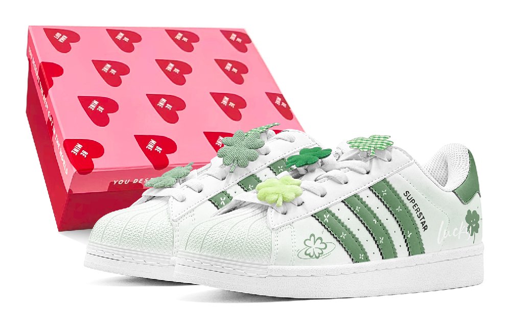 Adidas Originals Superstar Skateboard Shoes Women's Low Top White