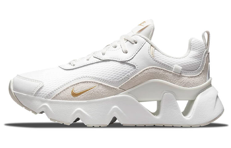 Nike Ryz 365 2 Summit White Light Bone Pearl White Metallic Gold Women's