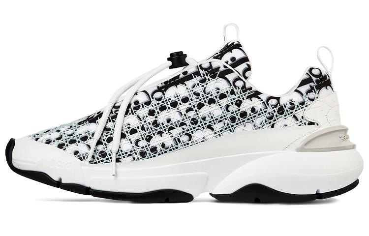 DIOR B24 Oblique Cannage Motif White