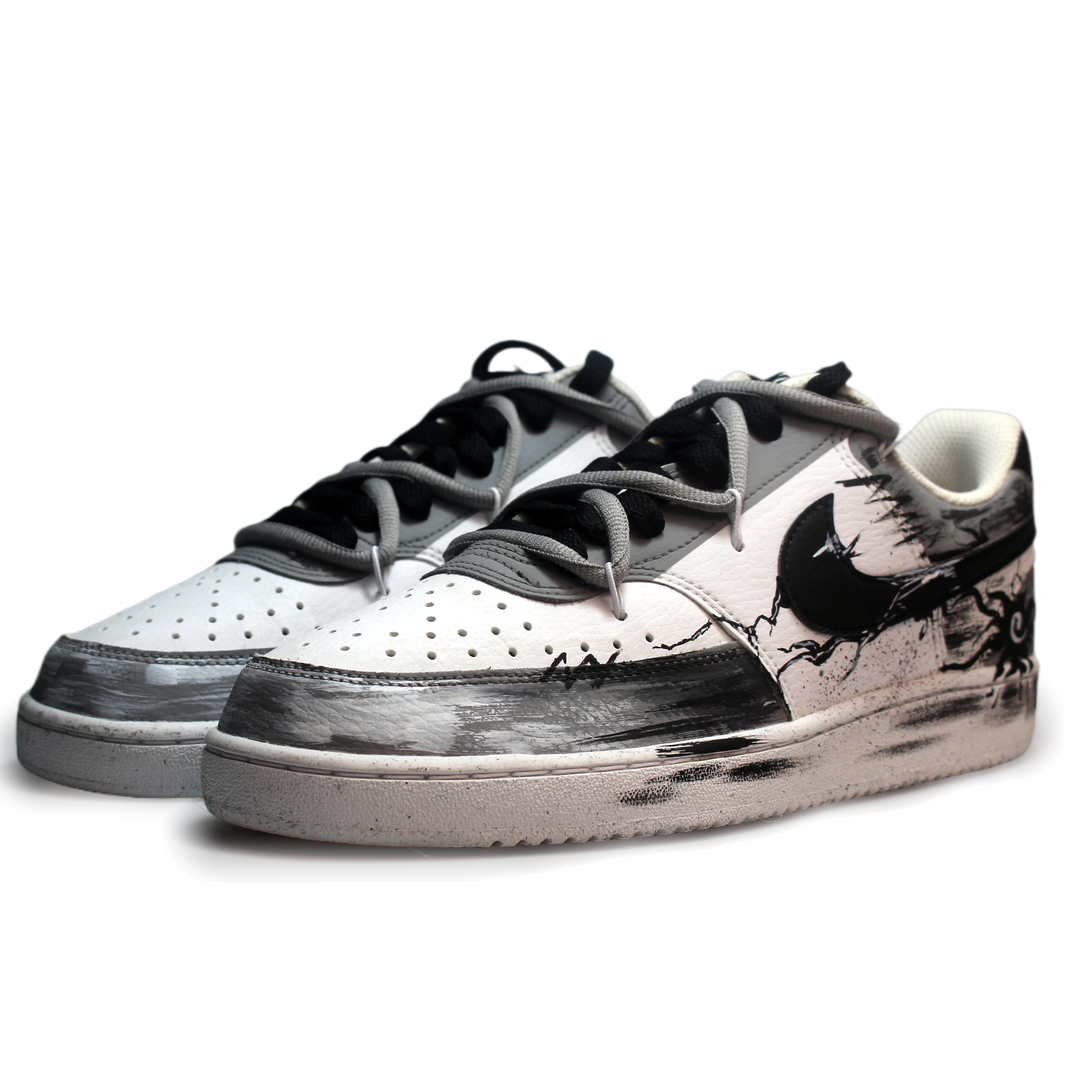 Nike Court Vision 1 Skateboard Shoes Men Low-Top Gray купить в интернет-магазине Yoocart с быстрой доставкой по России.