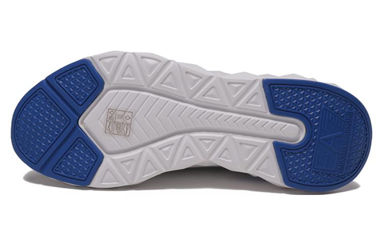 EMPORIO ARMANI EA7 Casual Shoes Unisex Low top White/Blue купить в интернет-магазине Yoocart с быстрой доставкой по России.