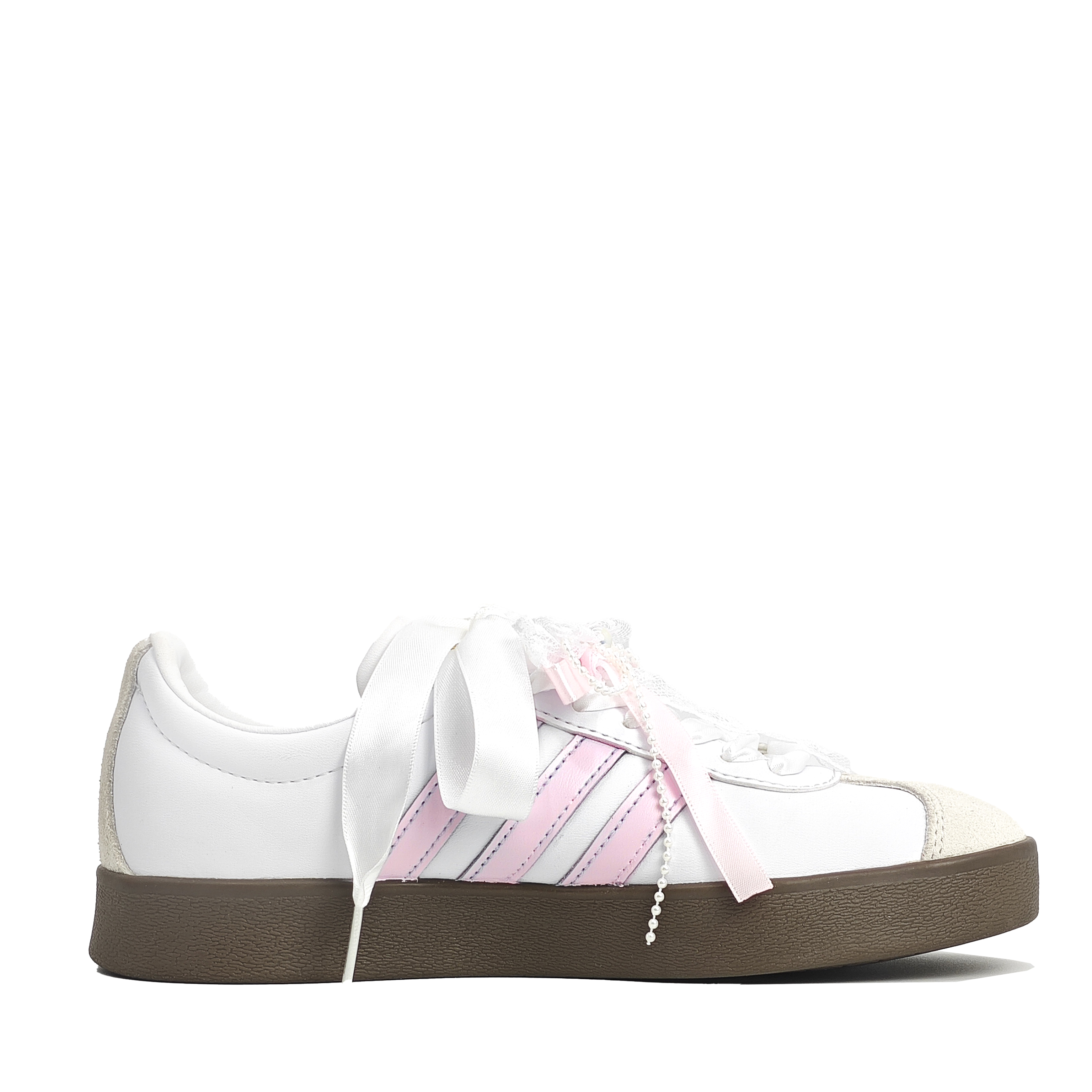 Adidas Neo VL Court 2.0 Fresh Look Girlish Box Low top Skateboard Shoes Unisex Pink White купить в интернет-магазине Yoocart с быстрой доставкой по России.