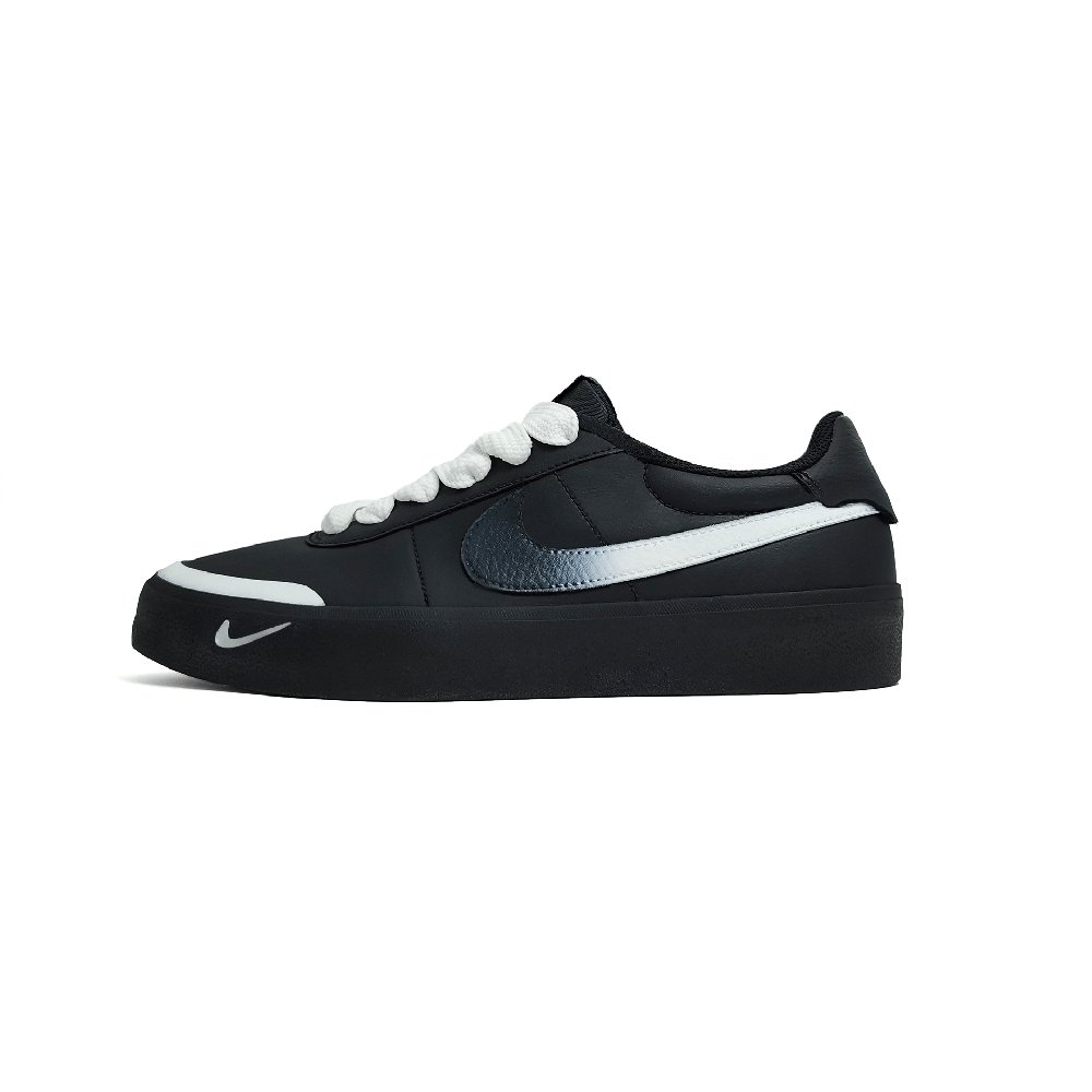 Nike Court Shot Abrasion Resistant Low Top Skateboard Shoes Unisex White
