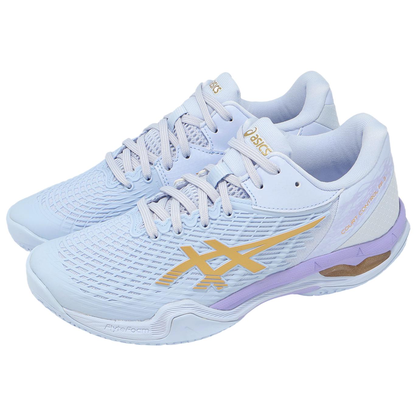 Asics Court Control FF 3 Breathable Low top Tennis Shoes Women's Blue Purple купить в интернет-магазине Yoocart с быстрой доставкой по России.