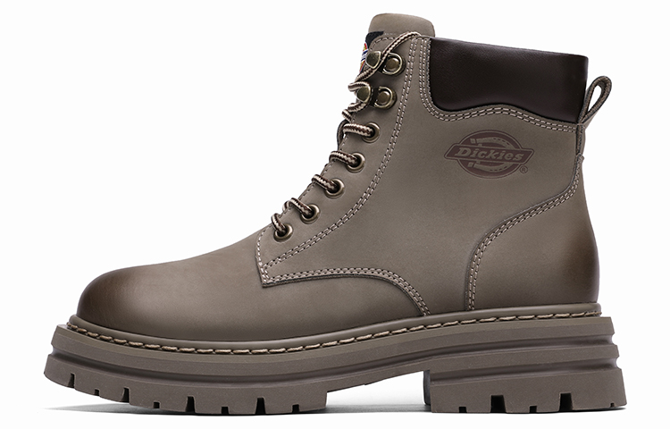 Dickies Slip-Resistant Short Outdoor Boots Women's Camel