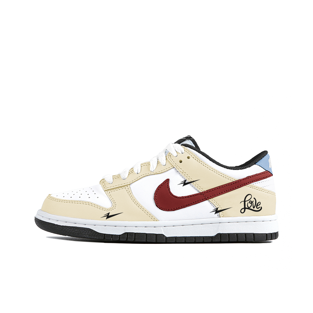 Nike Dunk Skateboard Shoes Unisex Low-Top White
