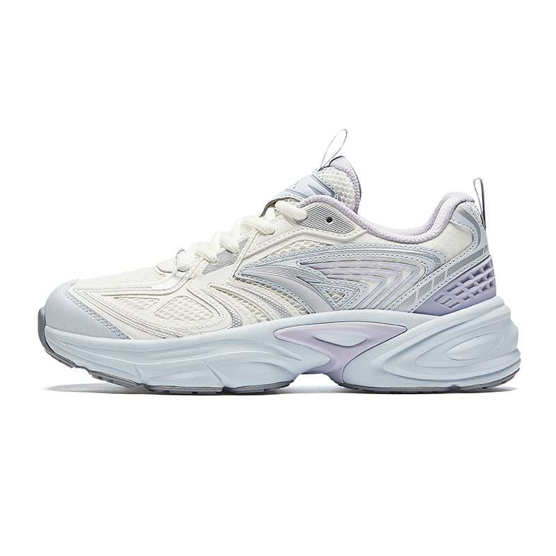 Anta Millennium Glacier Height Increasing Low-Top Casual Shoes Women's White