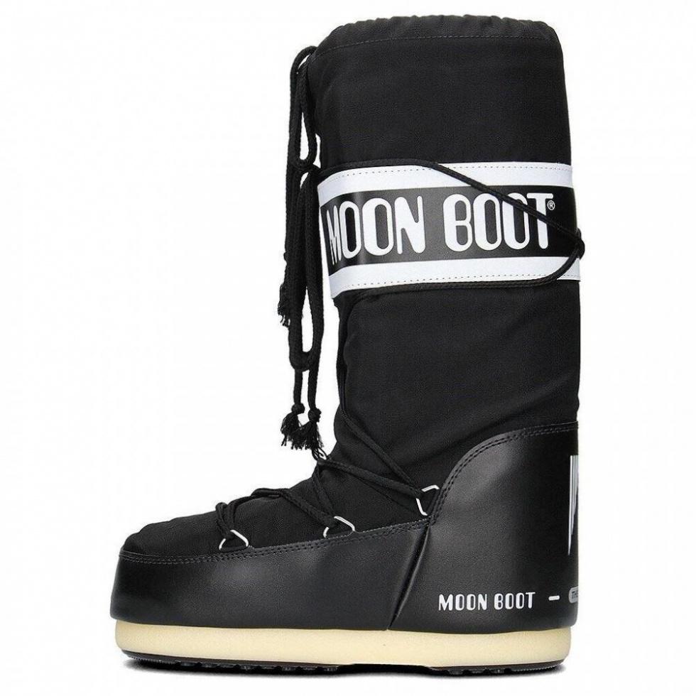 Moon Boot Icon Nylon Boot Black