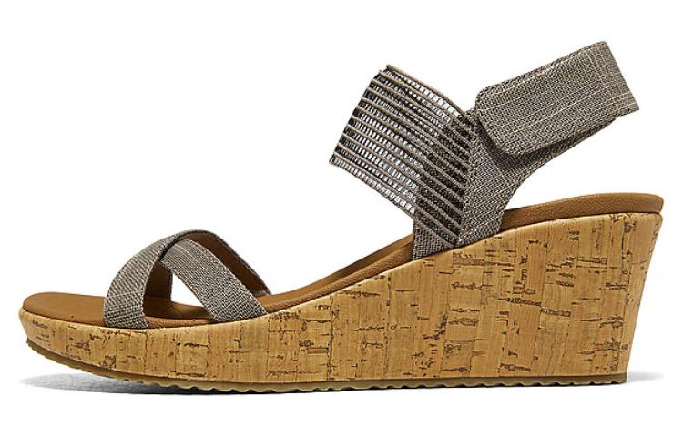 Skechers Cali Beverlee Casual Outing 'Grey Khaki' Women's