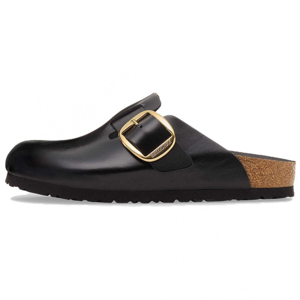 Birkenstock Boston Abrasion Resistant Closed Toe Slippers Women's Black