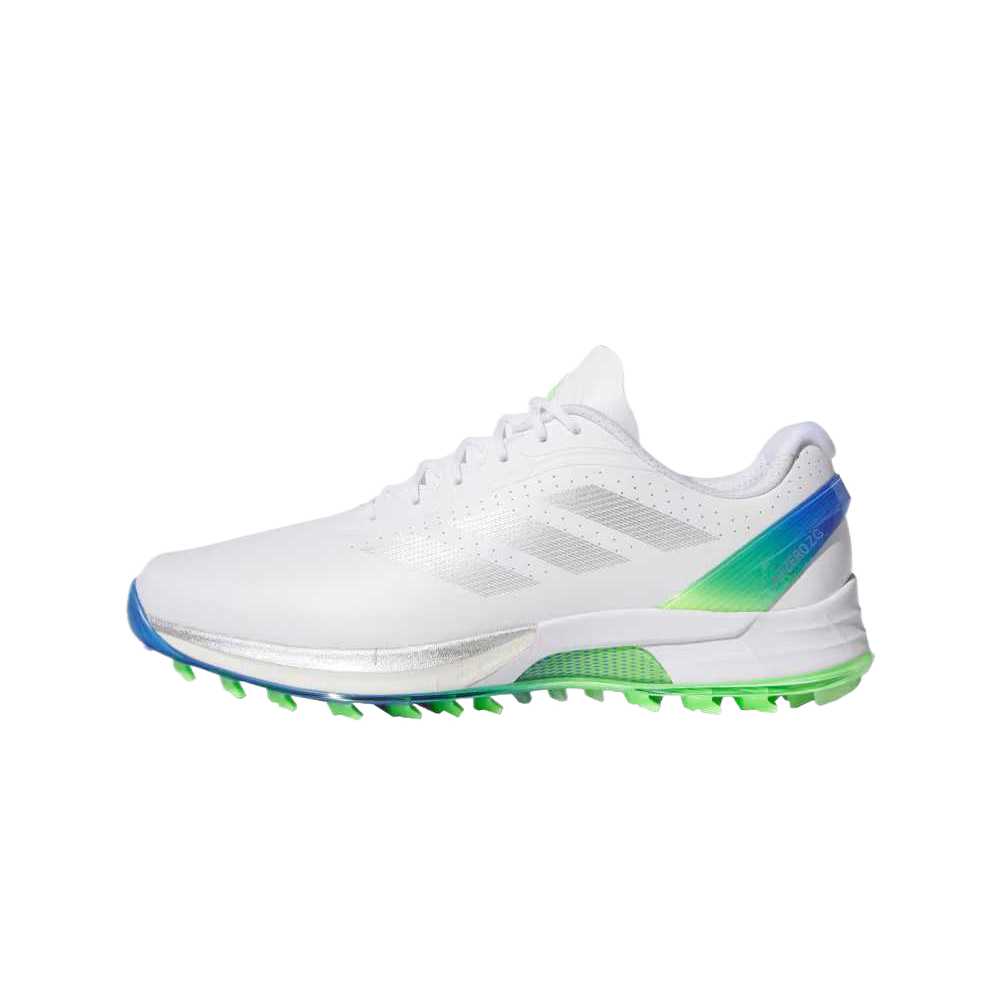 Adidas Adizero ZG Low top Golf Shoes Men's White Silver Green