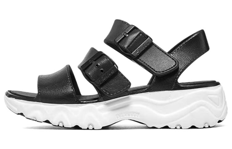 Skechers D'LITES 2.0 Beach Sandals Women's Black