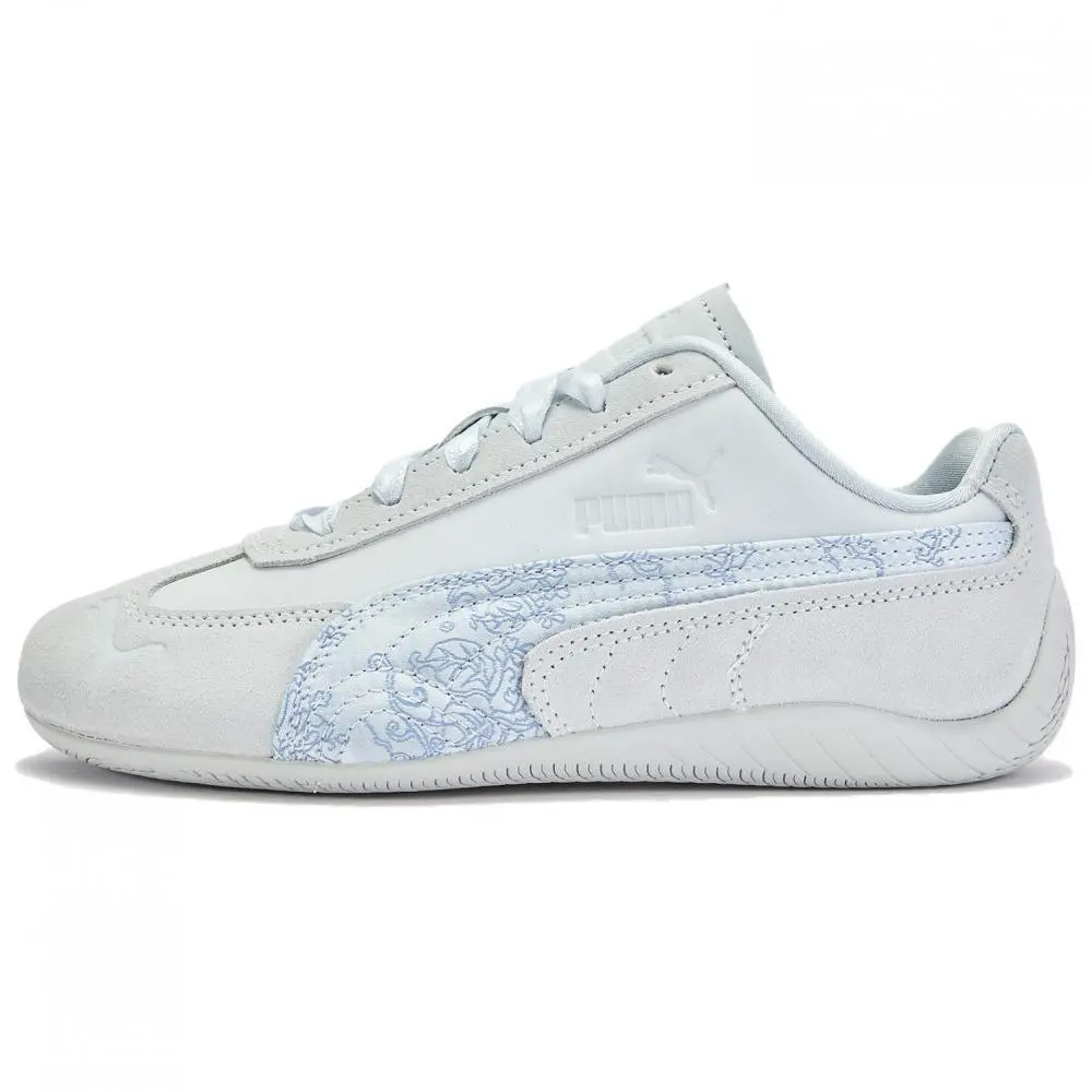 PUMA Speedcat Collection Abrasion Resistant Low top Casual Shoes Unisex Light Gray