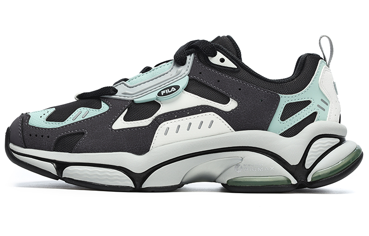 FILA FUSION Rjv D Low-Top Running Shoes Women's Black Green