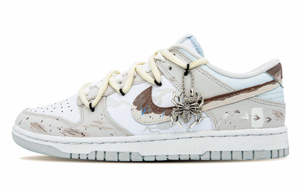 Nike Dunk 'Neutral Anti Slip And Wear Resistant Lightweight Low Top Skateboard Shoes Men's Taupe