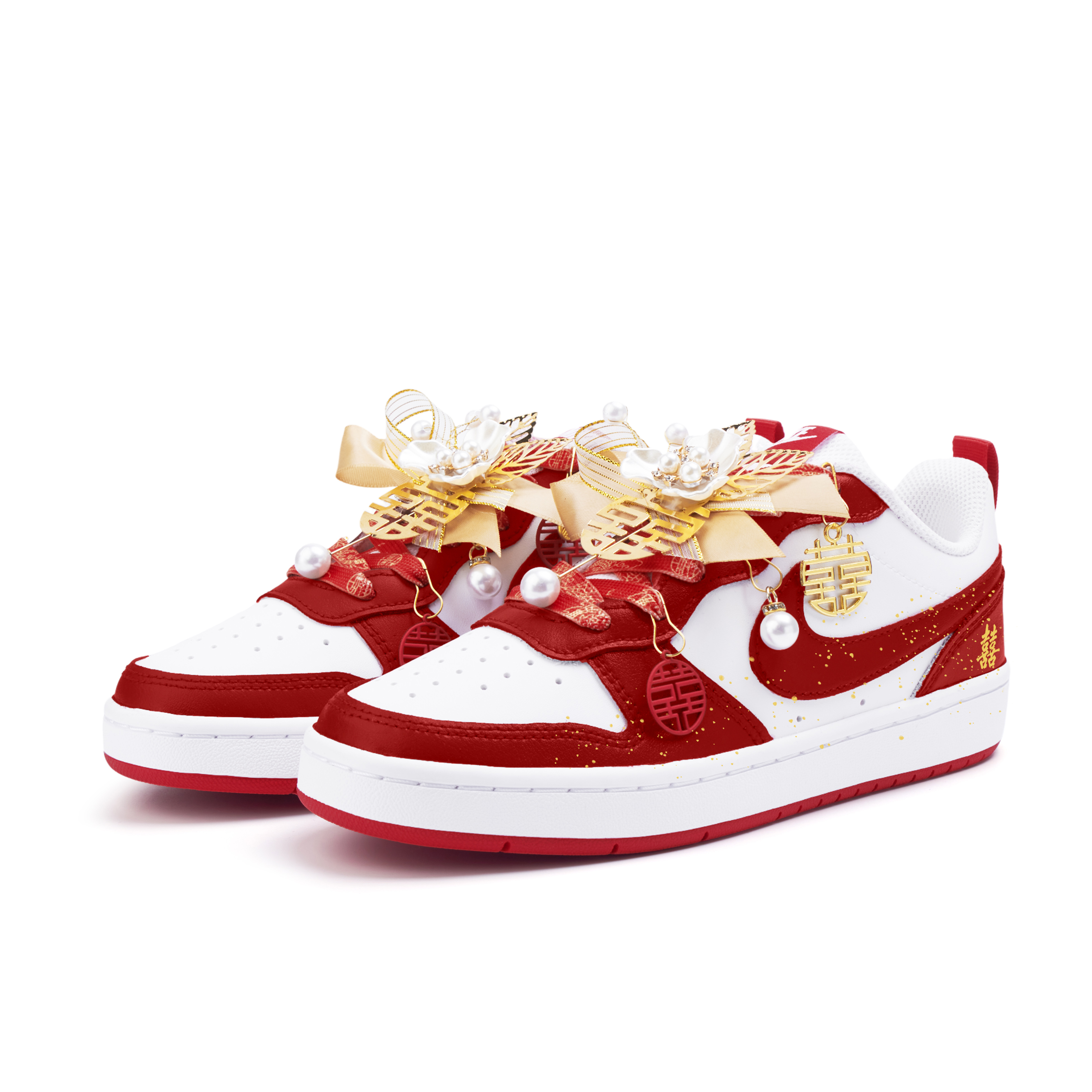 Nike Court Borough 2 Abrasion Resistant Low Top Skateboard Shoes Women's Red купить в интернет-магазине Yoocart с быстрой доставкой по России.