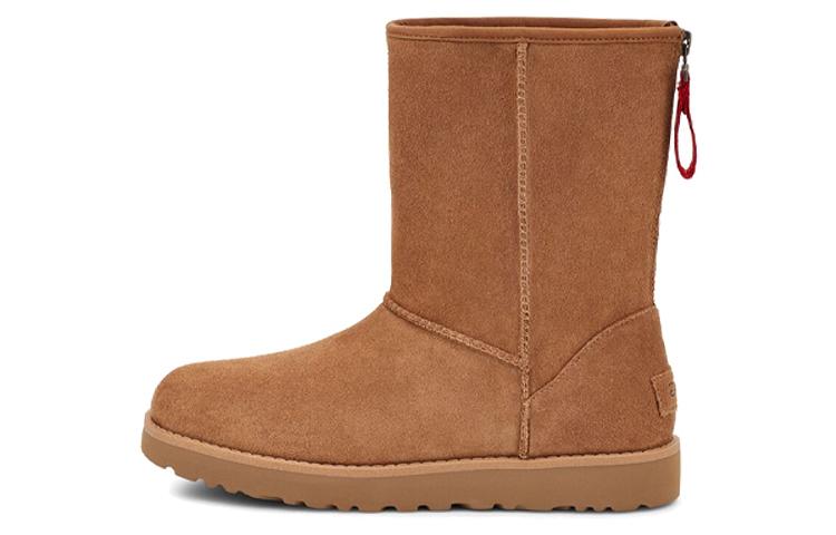UGG W Classic Short Logo Zip Women's