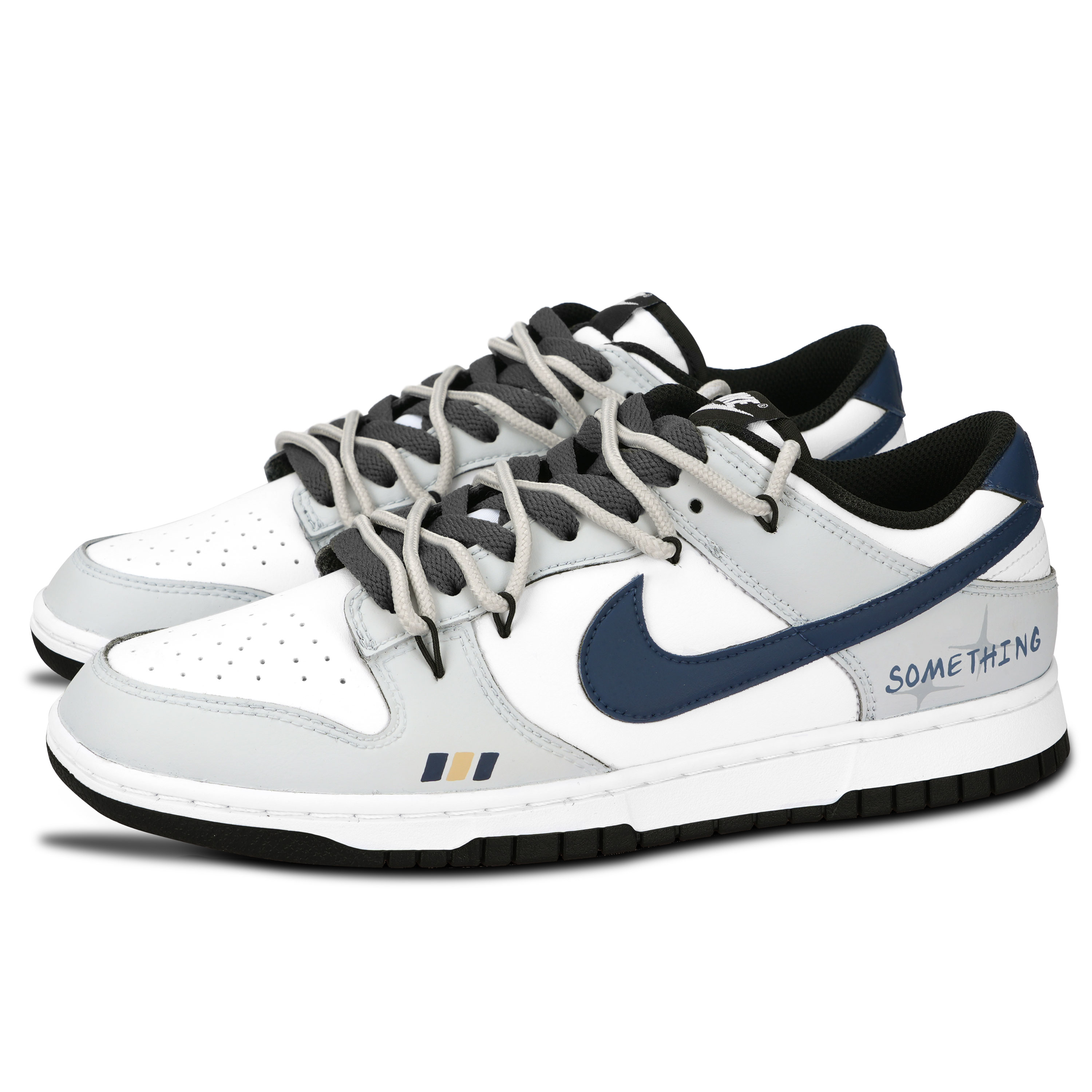 Nike Dunk Black White, Sparkling Stars Abrasion Resistant Low top Skateboard Shoes Unisex Dark Blue купить в интернет-магазине Yoocart с быстрой доставкой по России.