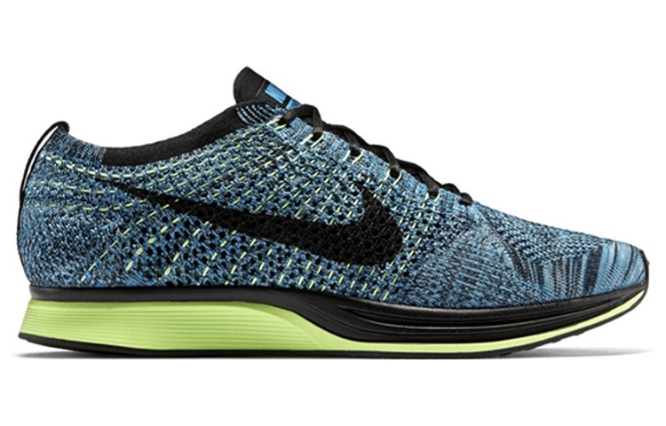 Nike Flyknit Racer Blue Gecko купить в интернет-магазине Yoocart с быстрой доставкой по России.