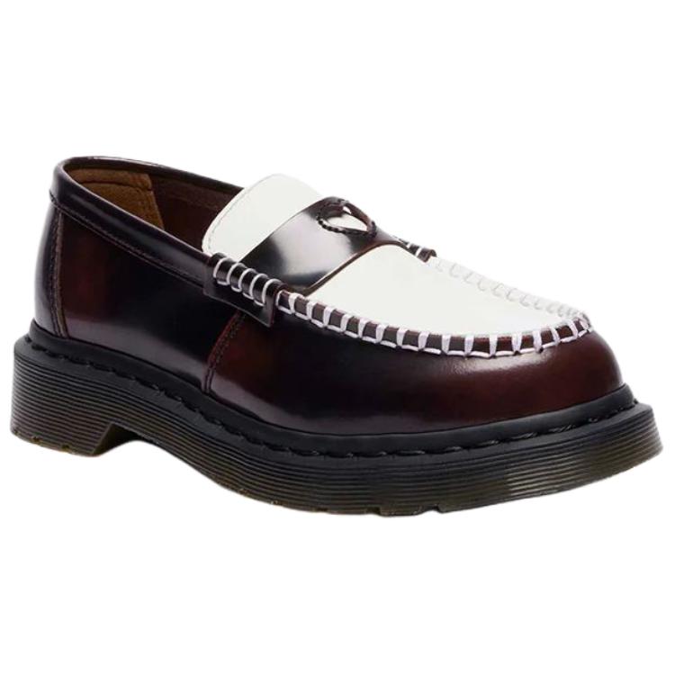 Dr.Martens PENTON HEART Loafers Women's Cherry Red