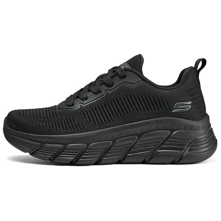 Skechers BOBS B FLEX HI Abrasion Resistant Low Top Casual Shoes Women's Black