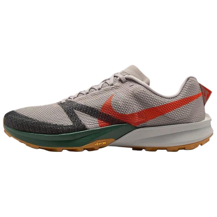 Nike Kiger 10 Abrasion Resistant Low Top Running Shoes Men's Gray