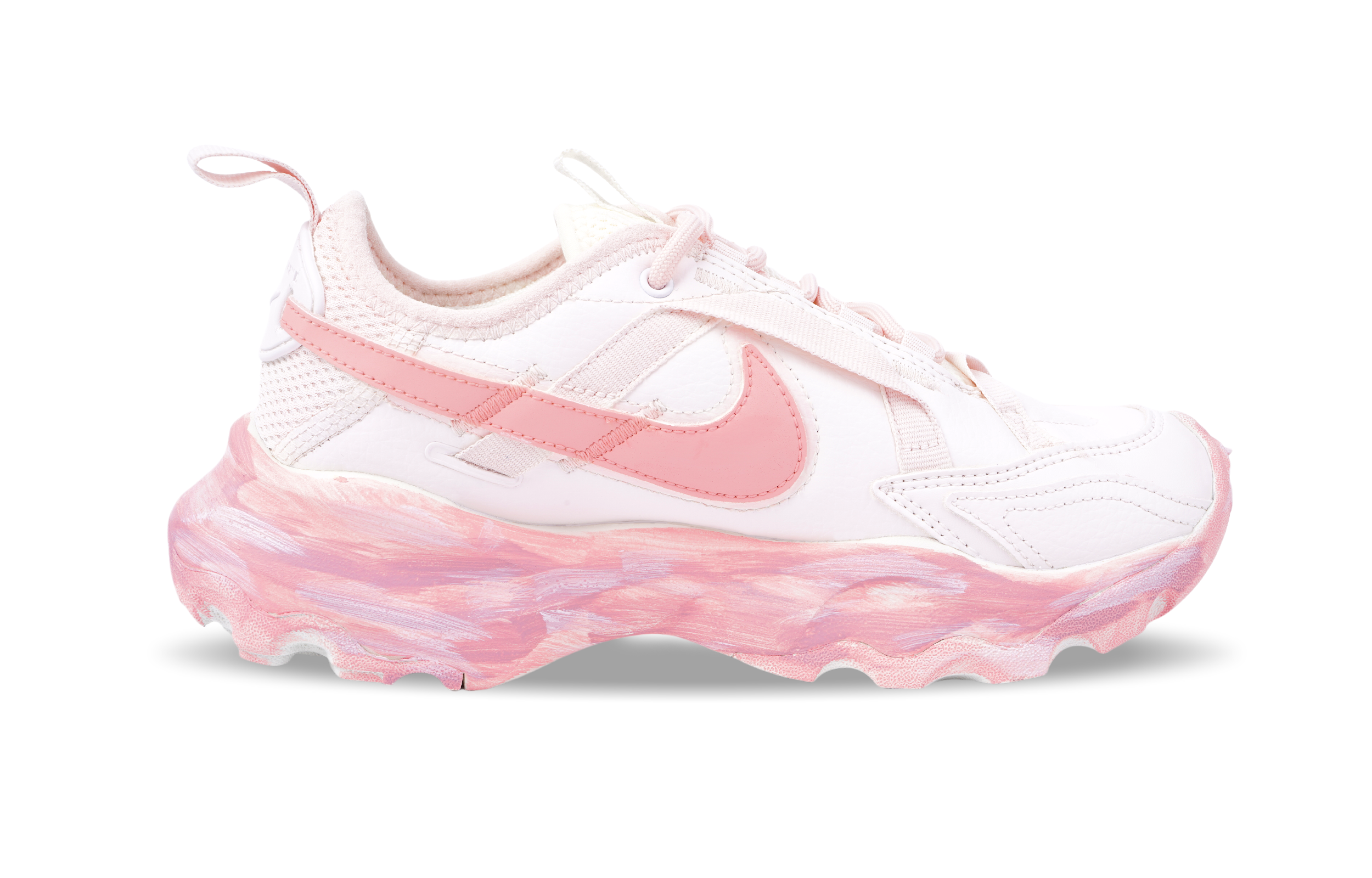 Nike TC 7900 Anti Slip Wear Resistant Low Top Casual Shoes Women's Pink White купить в интернет-магазине Yoocart с быстрой доставкой по России.