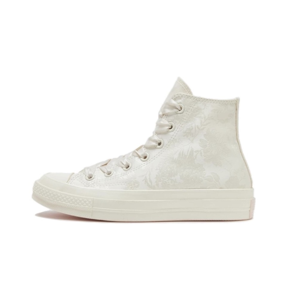 Converse 1970s Wear-Resistant Slip-Resistant High-Top Canvas Shoes Unisex Ecru