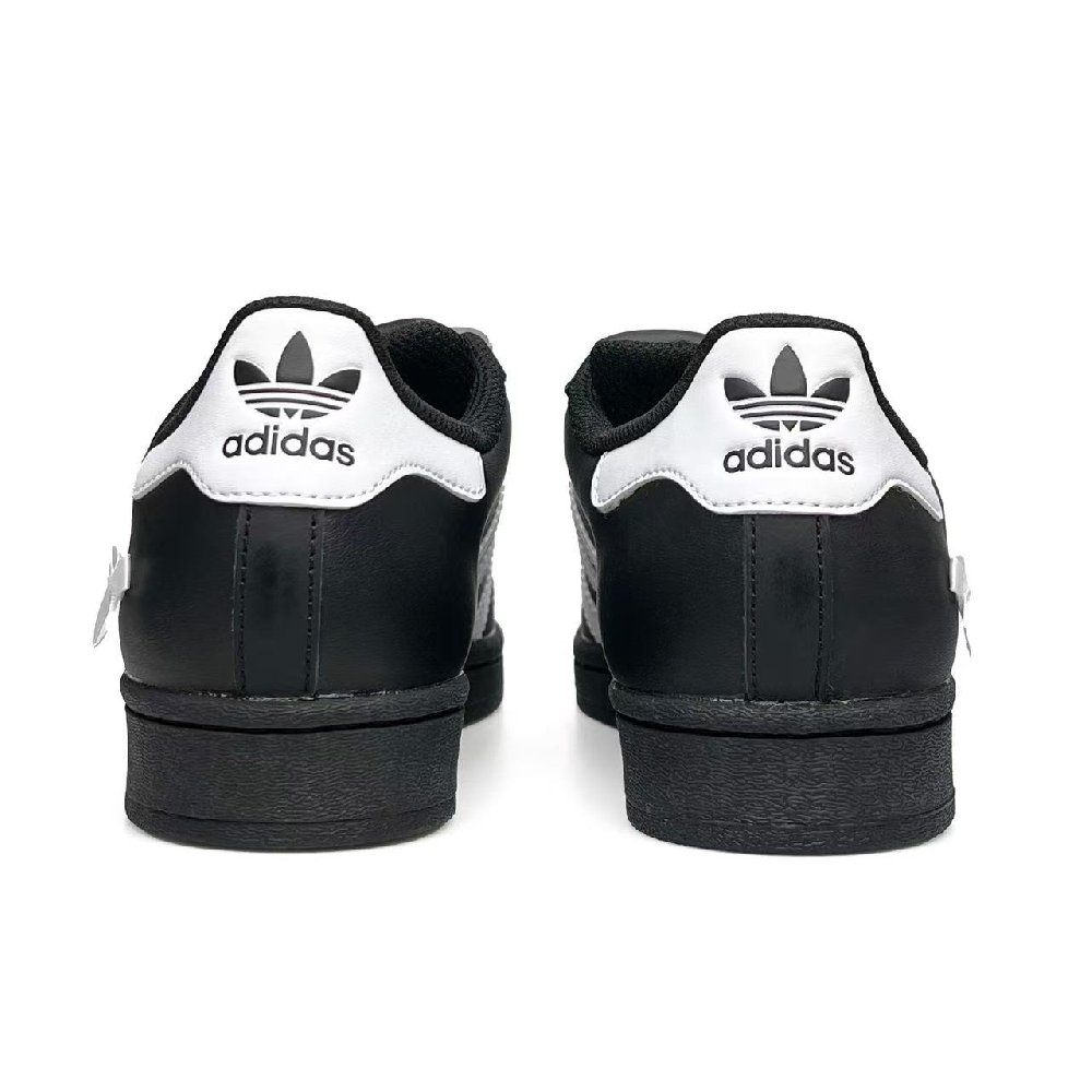 Adidas Originals Superstar Skateboard Shoes Women's Low Top Black/White