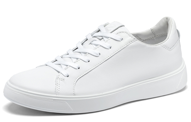 Ecco Street Fun Break Stylish Skateboarding Shoes Men's White