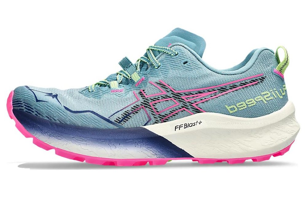 Asics Fujispeed 2 Gris Blue Black Women's