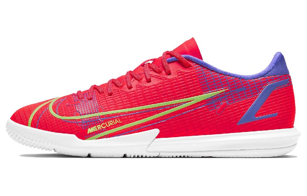 Nike Vapor 14 Academy Ic Indoor Court 'Brt Crimson Mtlc Silver Indigo Burst'