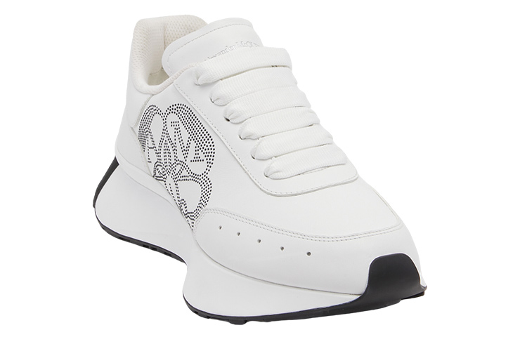 Alexander McQueen Sprint Runner White Black Women's