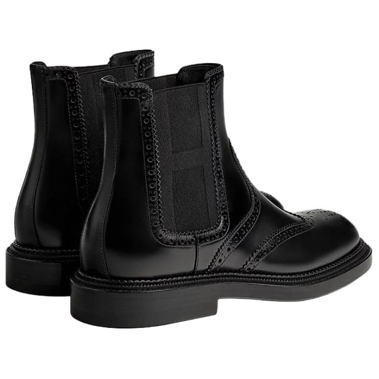 HERMES Legacy Ankle Length Chelsea Boots Women's Black купить в интернет-магазине Yoocart с быстрой доставкой по России.