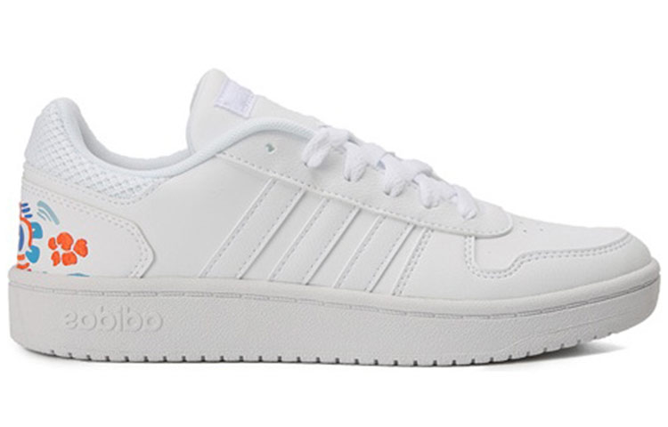 Adidas Hoops 2.0 Embroidered 'White' Women's