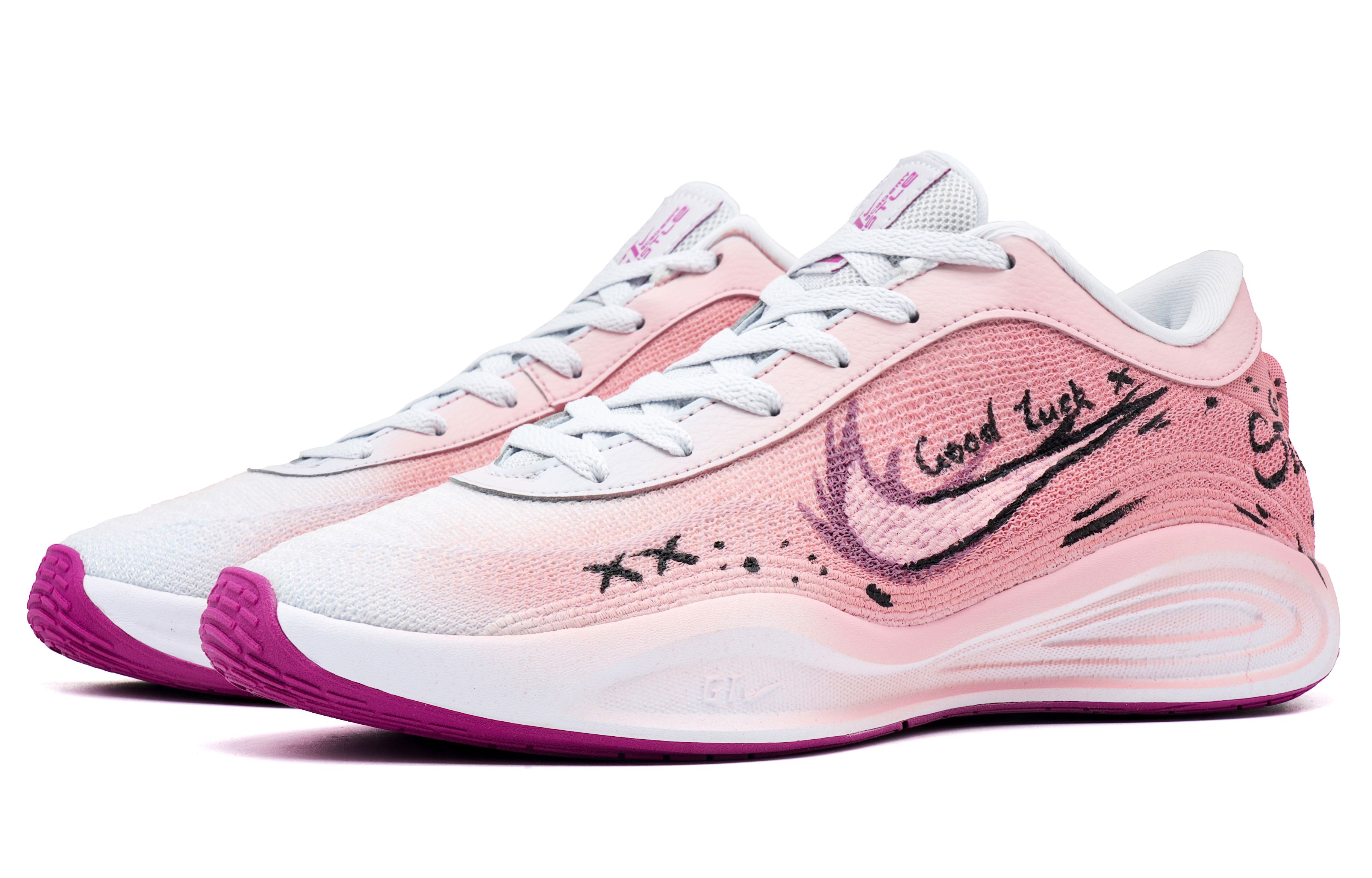 Nike GT Hustle Academy Beach Holidays Shock Absorbers Low Top Basketball Shoes Men's Black Pink купить в интернет-магазине Yoocart с быстрой доставкой по России.