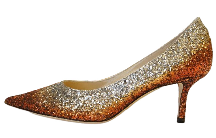 Jimmy Choo Slim Heel High Heels 6.5cm Women's Orange