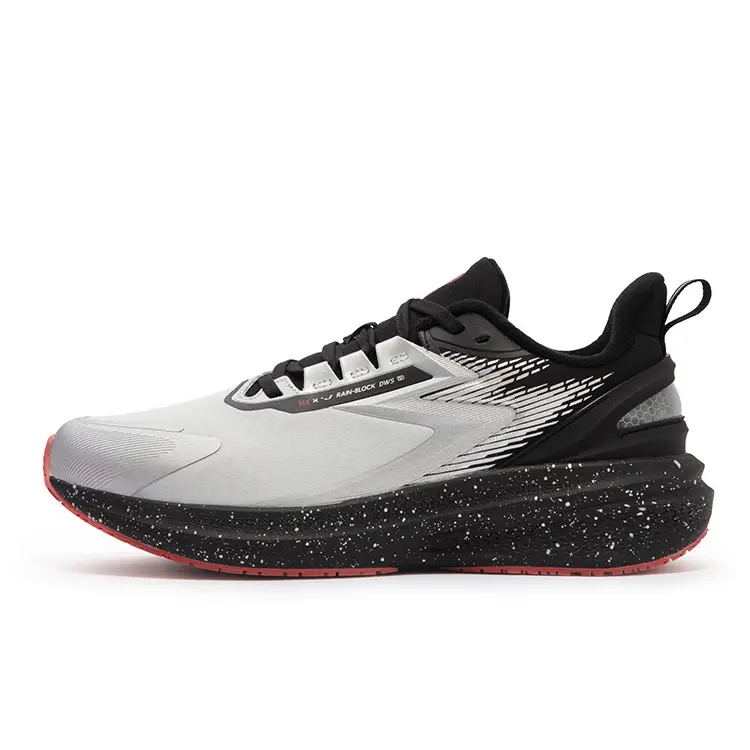 361° Rainy Day 7.0 Slip Resistant, Abrasion Resistant, Waterproof Low Top Trail Running Shoes Men's Silver White